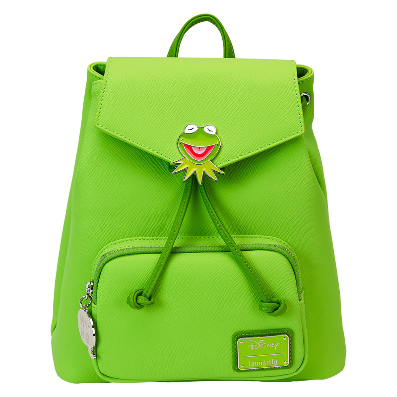 Kermit de Kikker Mini Rugzak met Trekkoord - DISNEY LOUNGEFLY The Muppets