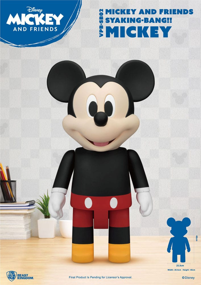 Disney Syaking Bang Mickey en zijn vrienden Mickey 48cm Vinyl Spaarpot