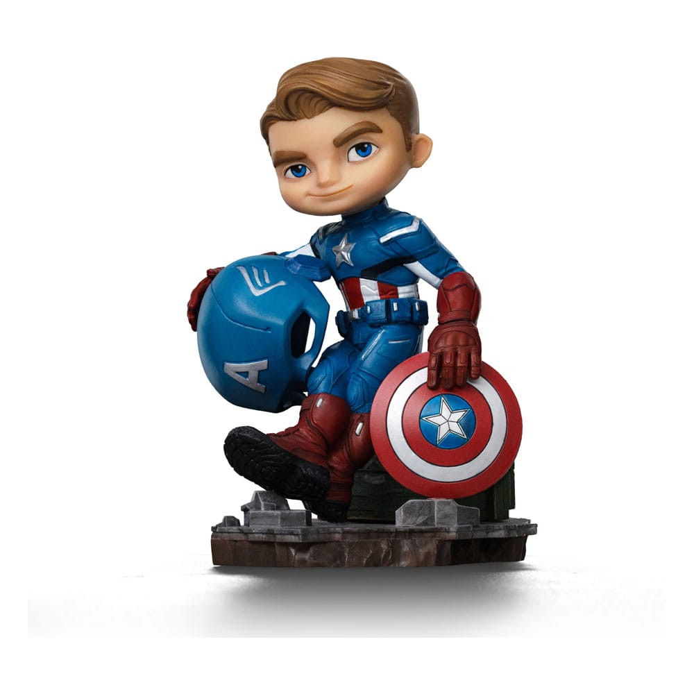 Avengers Infinity Saga Mini Co. PVC figuur Captain America 14 cm