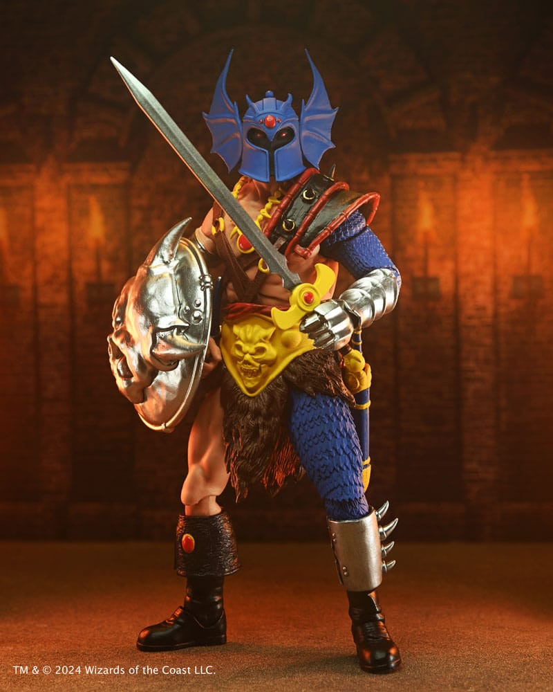 Dungeons & Dragons beeldje 50th Anniversary Warduke op Blister Card 18 cm