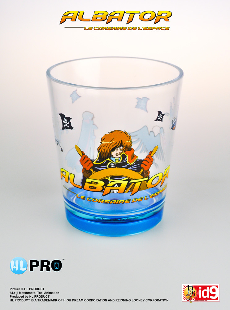 Roer van kunststof en glas - Kapitein Harlock