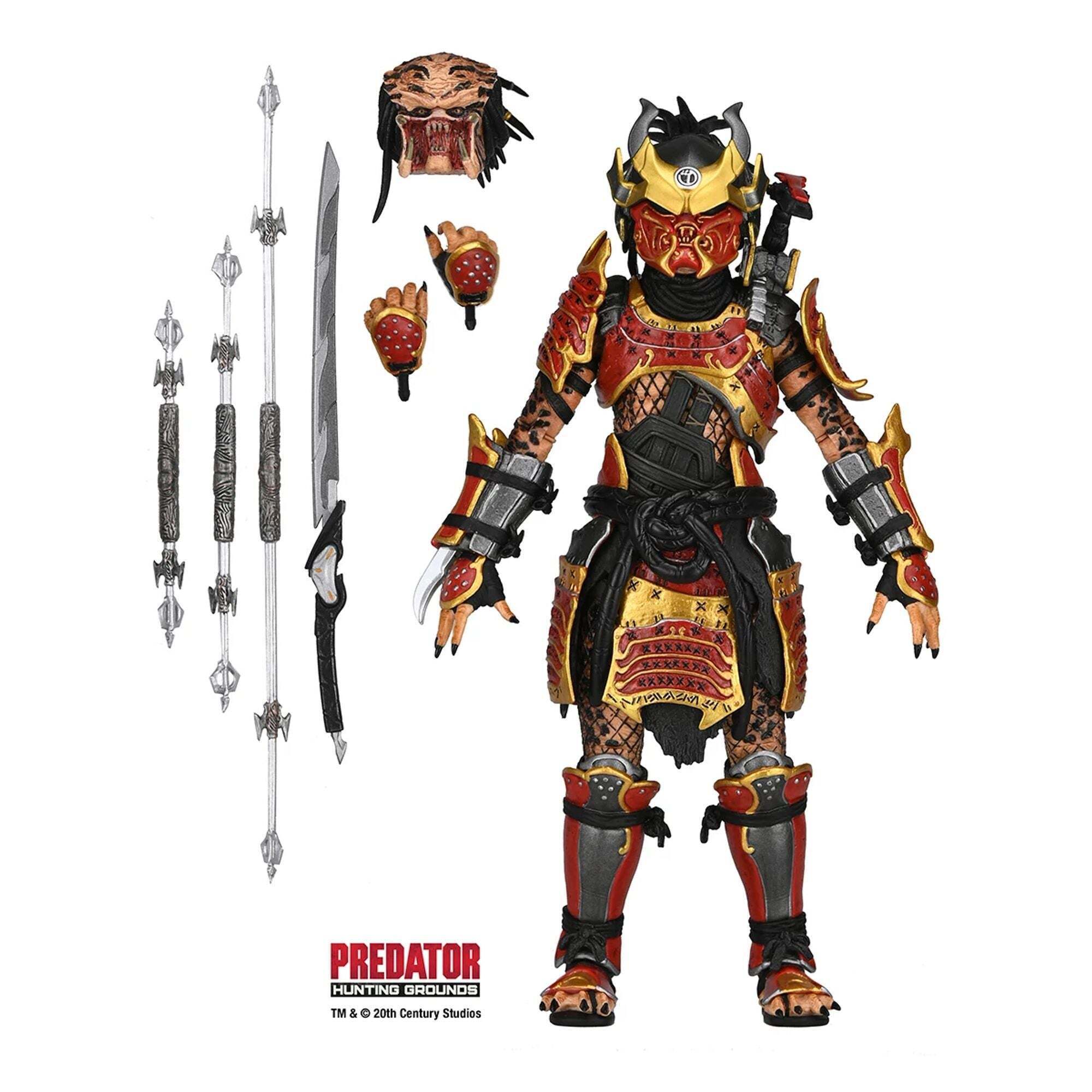 PREDATOR: HUNTING GROUNDS - ACTIEFIGUUR OP SCHAAL VAN 18 CM - ULTIEME SAMURAI PREDATOR