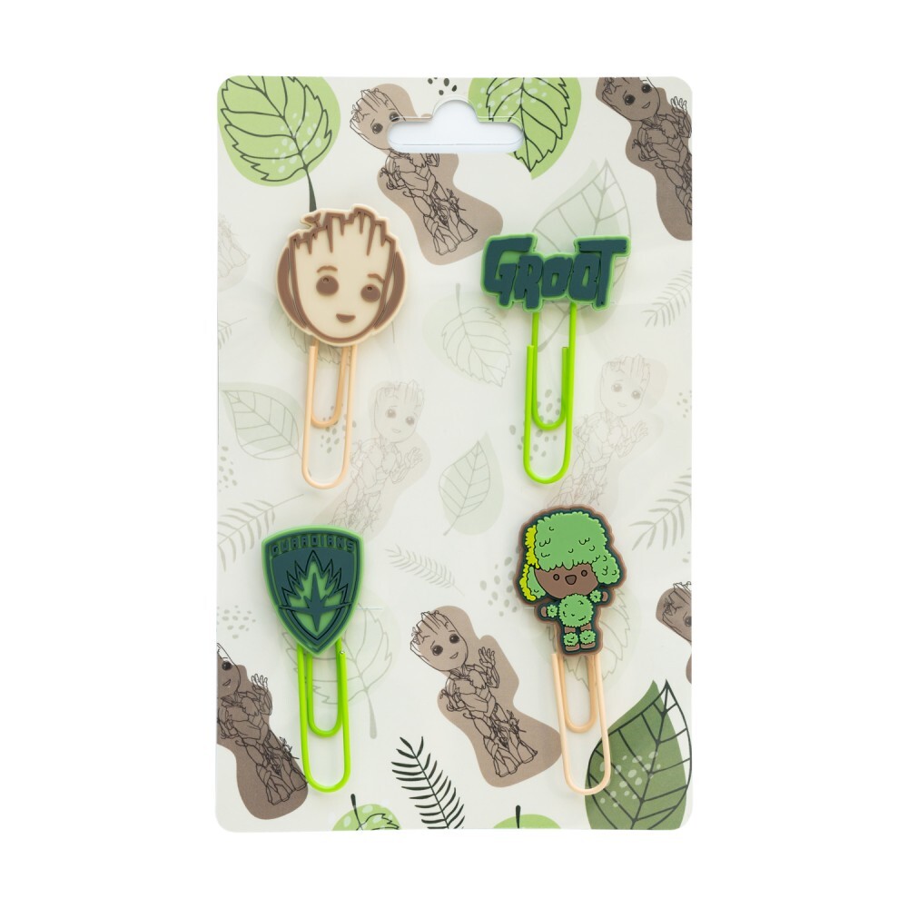 GROOT TOPPER PAPERCLIPSET - MARVEL