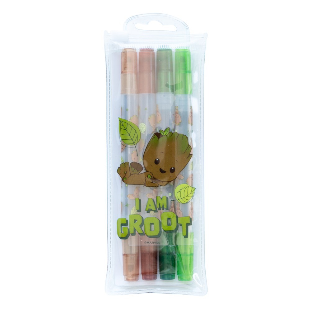 SET GROOT HIGHLIGHTERS - MARVEL