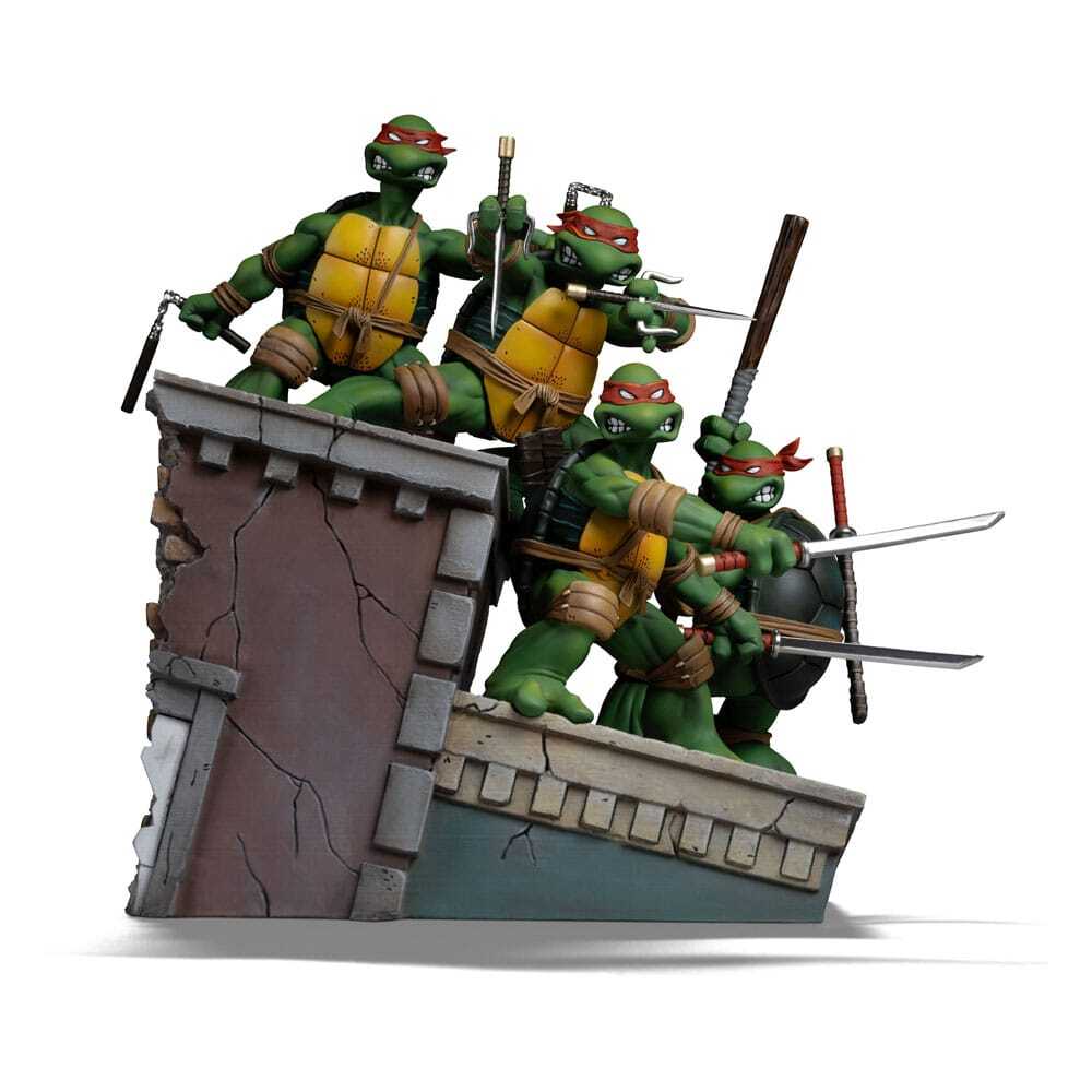 Teenage Mutant Ninja Turtles beeldje 1/10 Art Scale Teenage Mutant Ninja Turtles Kevin Eastman versie 24 cm