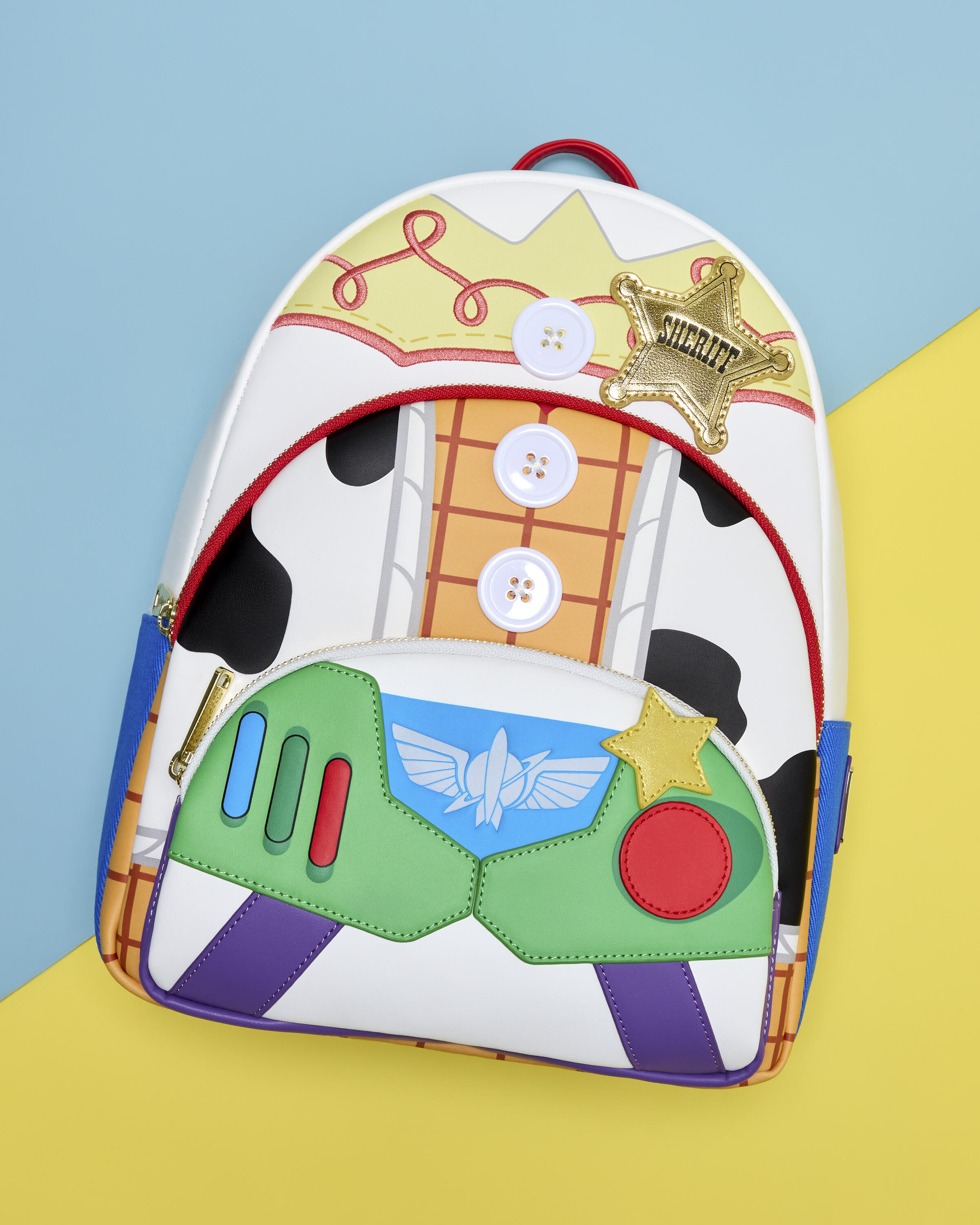 Middelgrote Rugzak met drie vakken - Disney-Pixar Loungefly Toy Story 5