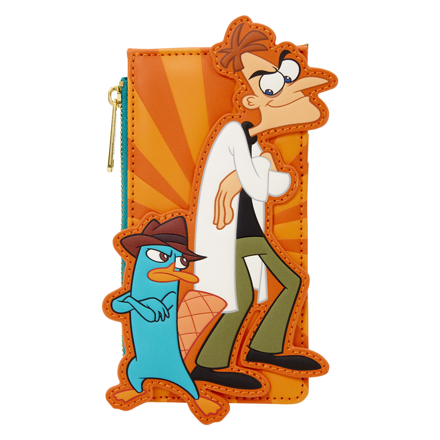 Pasjeshouder met Dr. Doofenshmirtz & Perry de vogelbekdier - Disney Loungefly