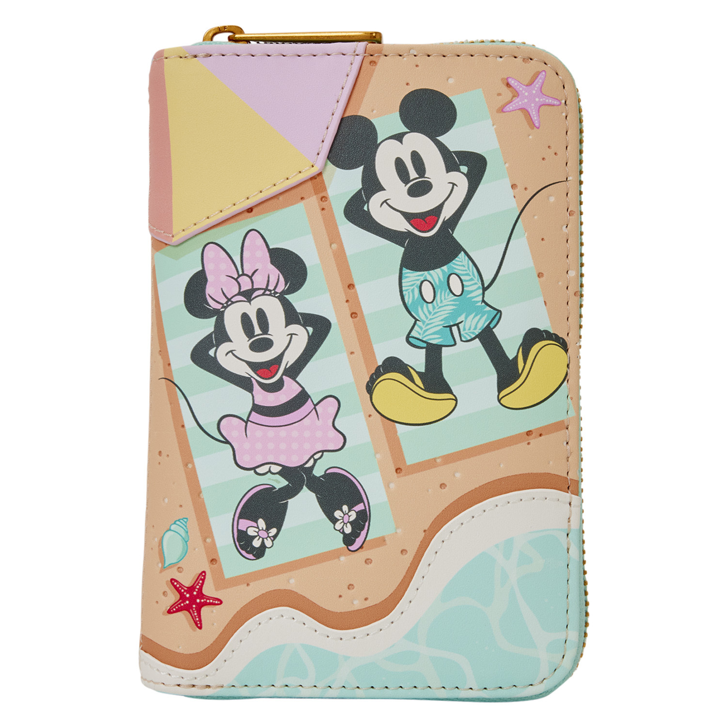 Mickey & Minnie Beach Fun portemonnee - Disney Loungefly
