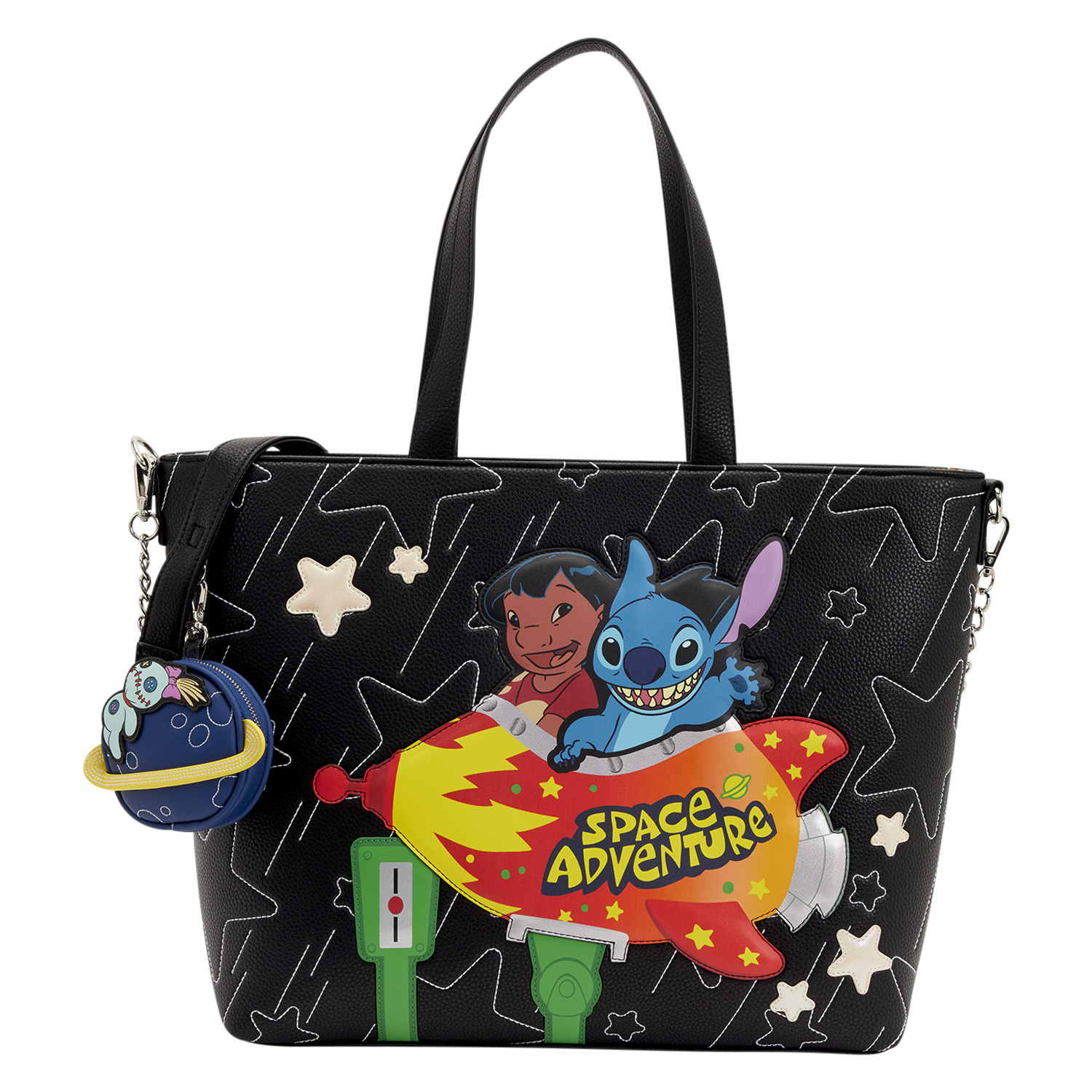 Space Adventure Tote Schoudedtas - Disney Loungefly Lilo & Stitch