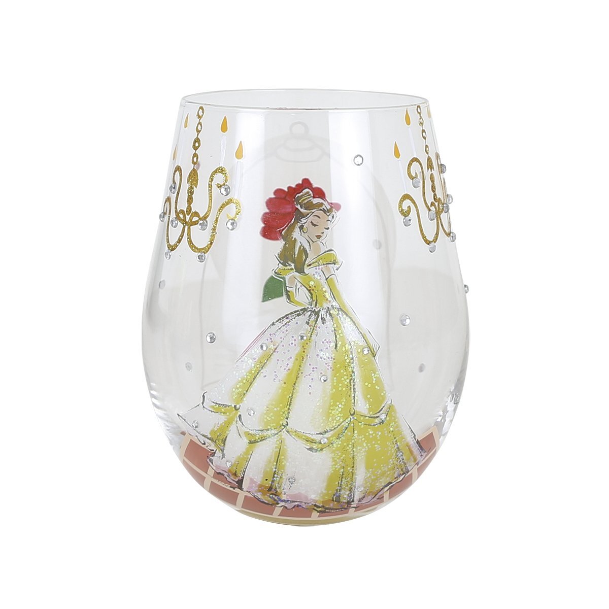 "KIES OM TE DROMEN" BELLE STEELLOOS GLAS - DISNEY LOLITA